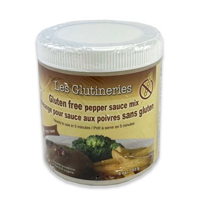 Mélange pour sauce au poivre sans gluten 150 g