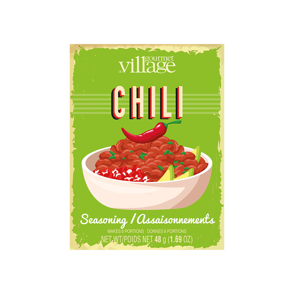 Assaisonnement au chili 48g - Gourmet du village