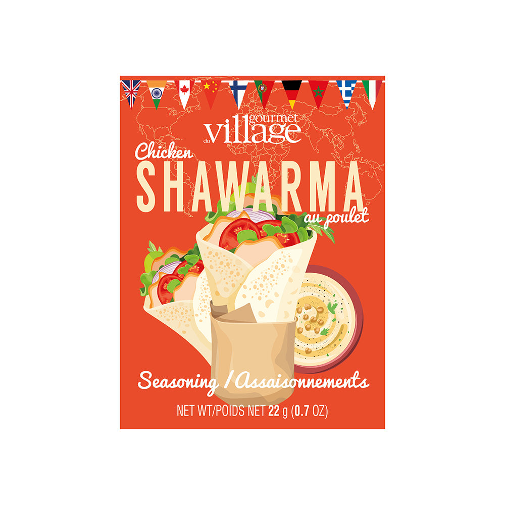 Assaisonnement Shawarma 22g - Gourmet du village