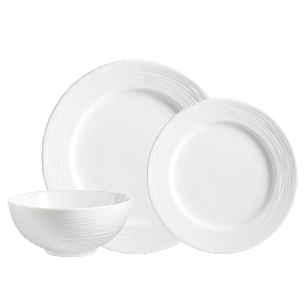 Service de vaisselle, ensembles de dîner en céramique Ensembles de dîner en  céramique, bol / plat / assiette | 28 pièces Vaisselle Isolation motif de