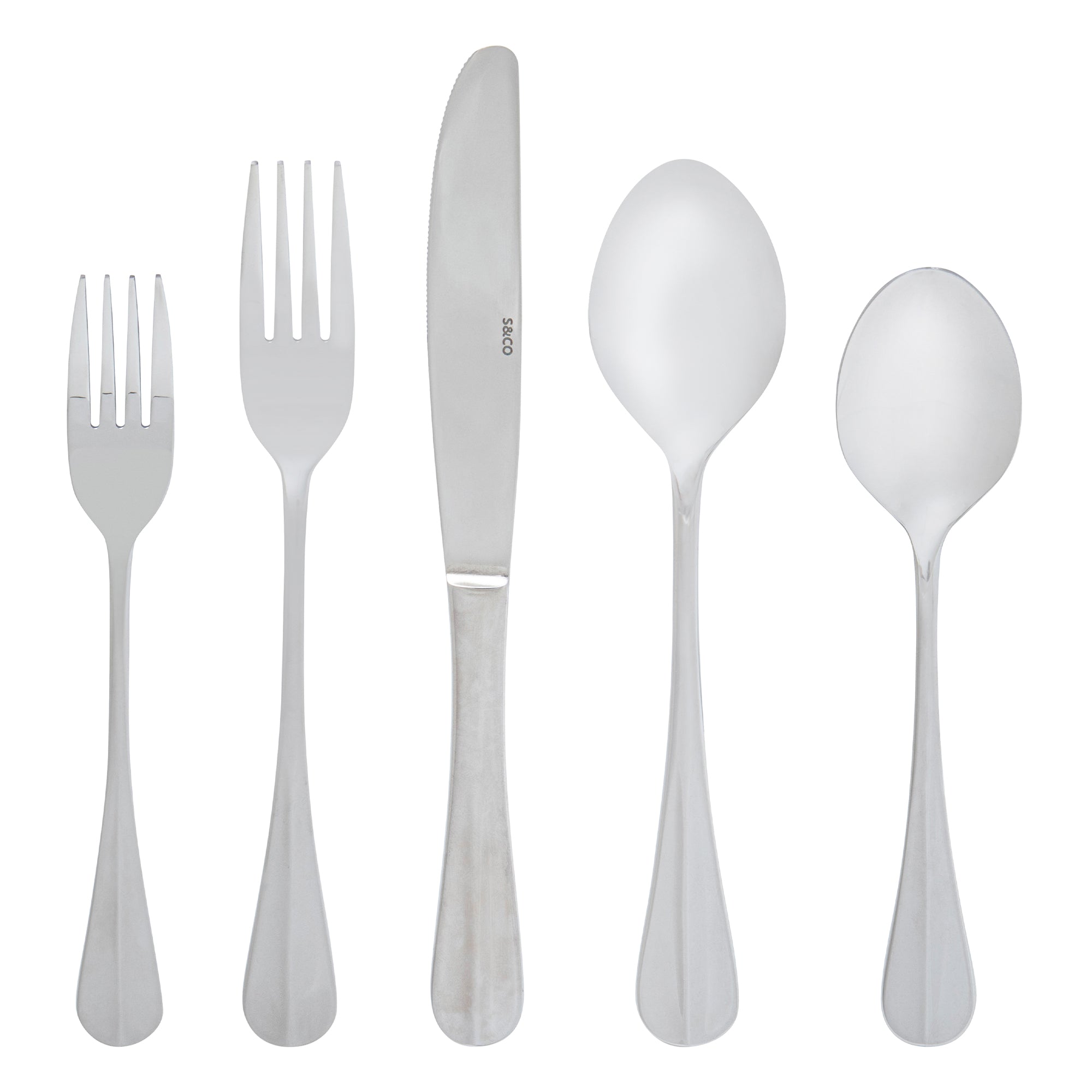 Ensemble d'ustensiles en inox Oslo 20 pièces