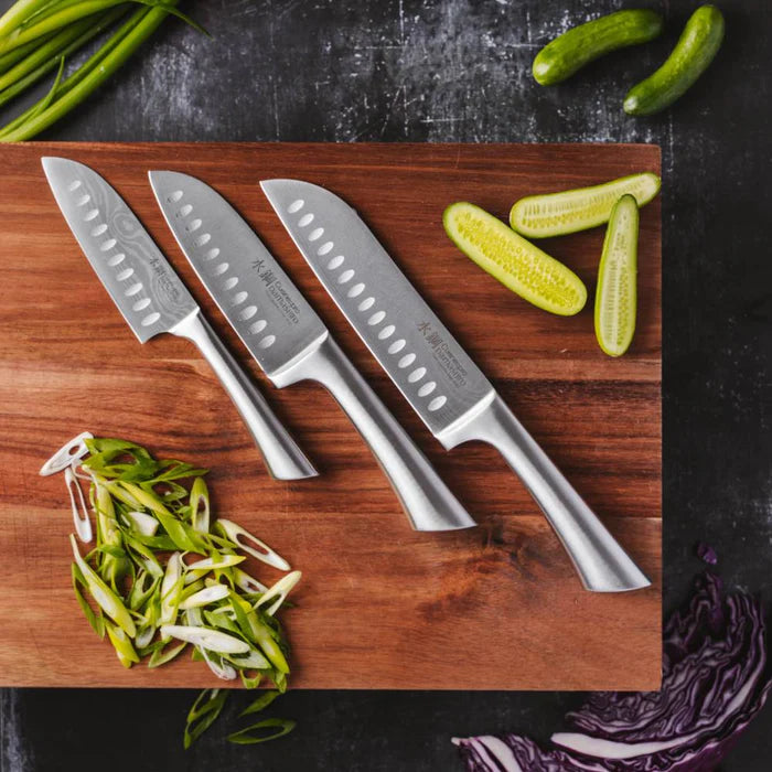 Ensemble de 3 couteaux Santoku Damashiro® - Cuisine::pro®