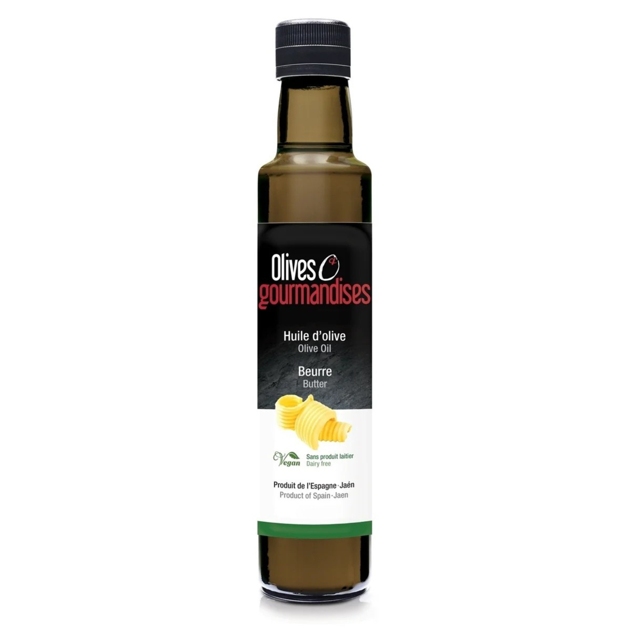 Huile d'olive au beurre 100ml - Olives & Gourmandises