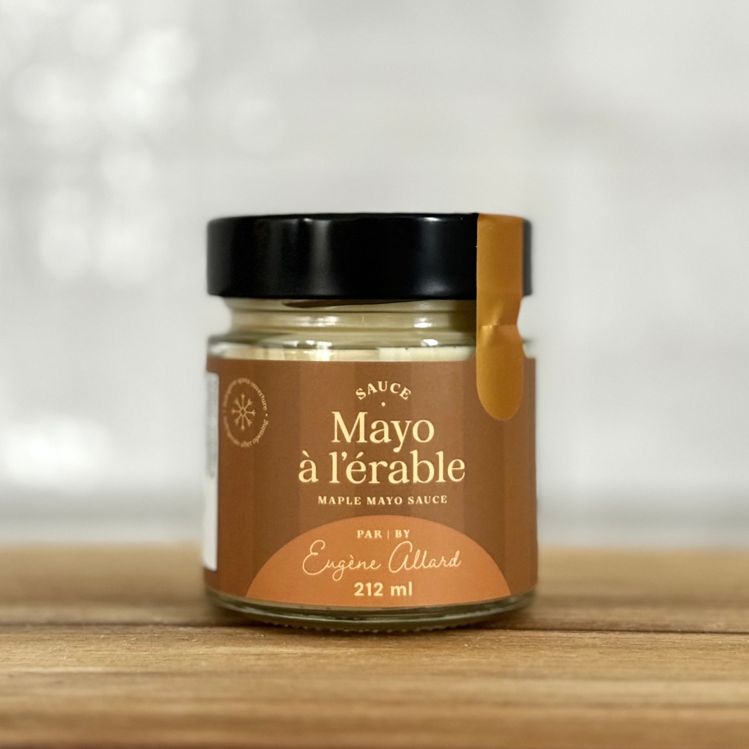 Sauce mayo à l'érable 212 ml - Eugène Allard