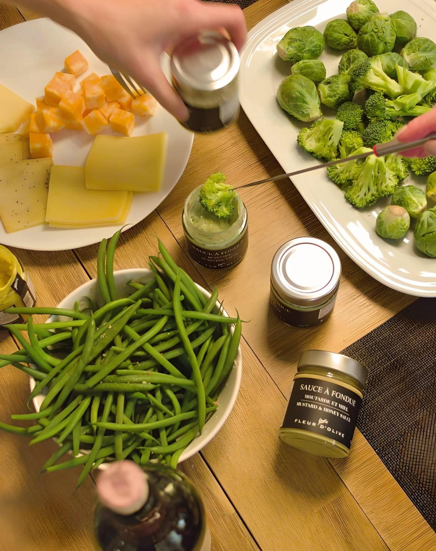 Sauce à fondue 135ml - Fleur d'olive Saveurs variées