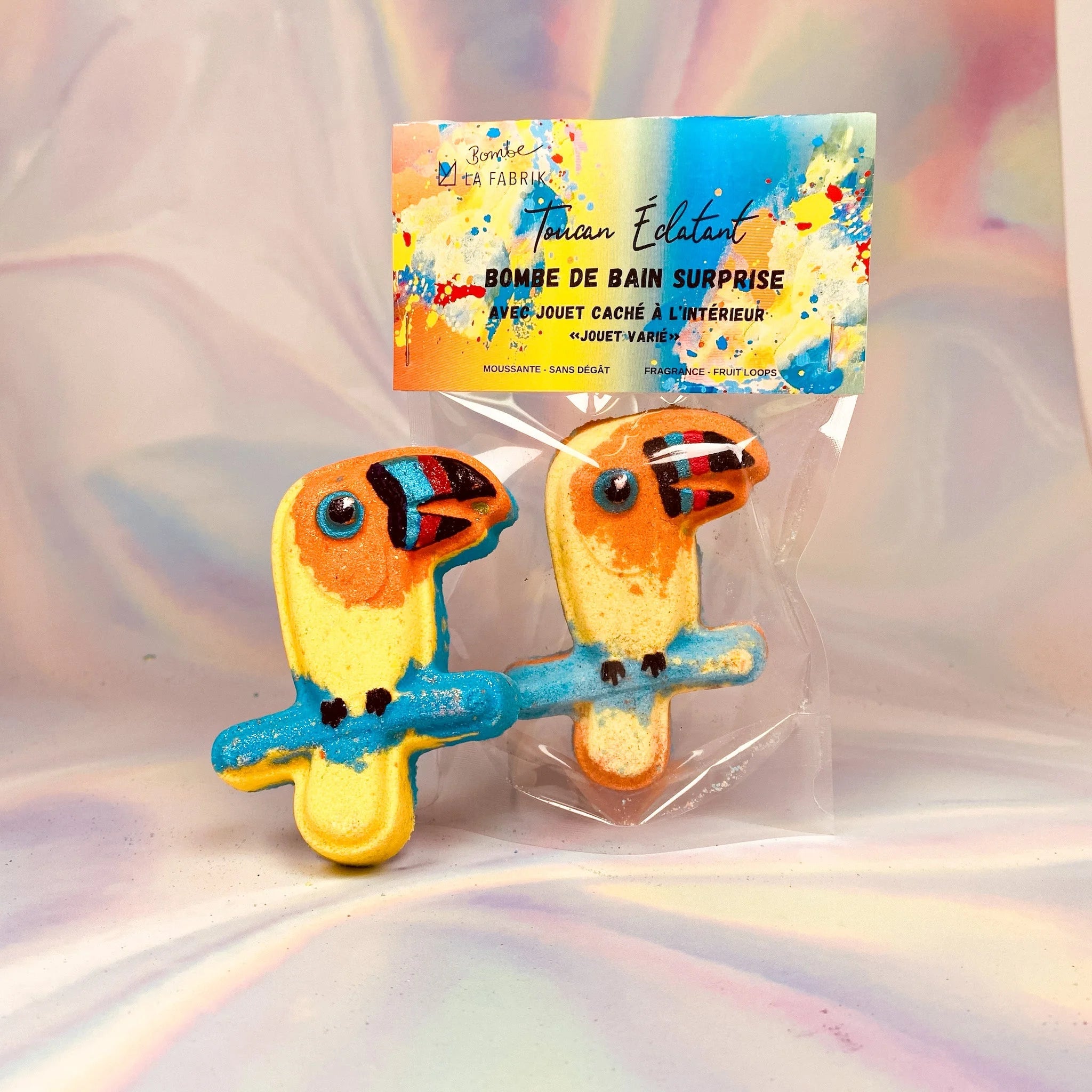 Bombe de bain surprise Toucan Éclatant - La Fabrik
