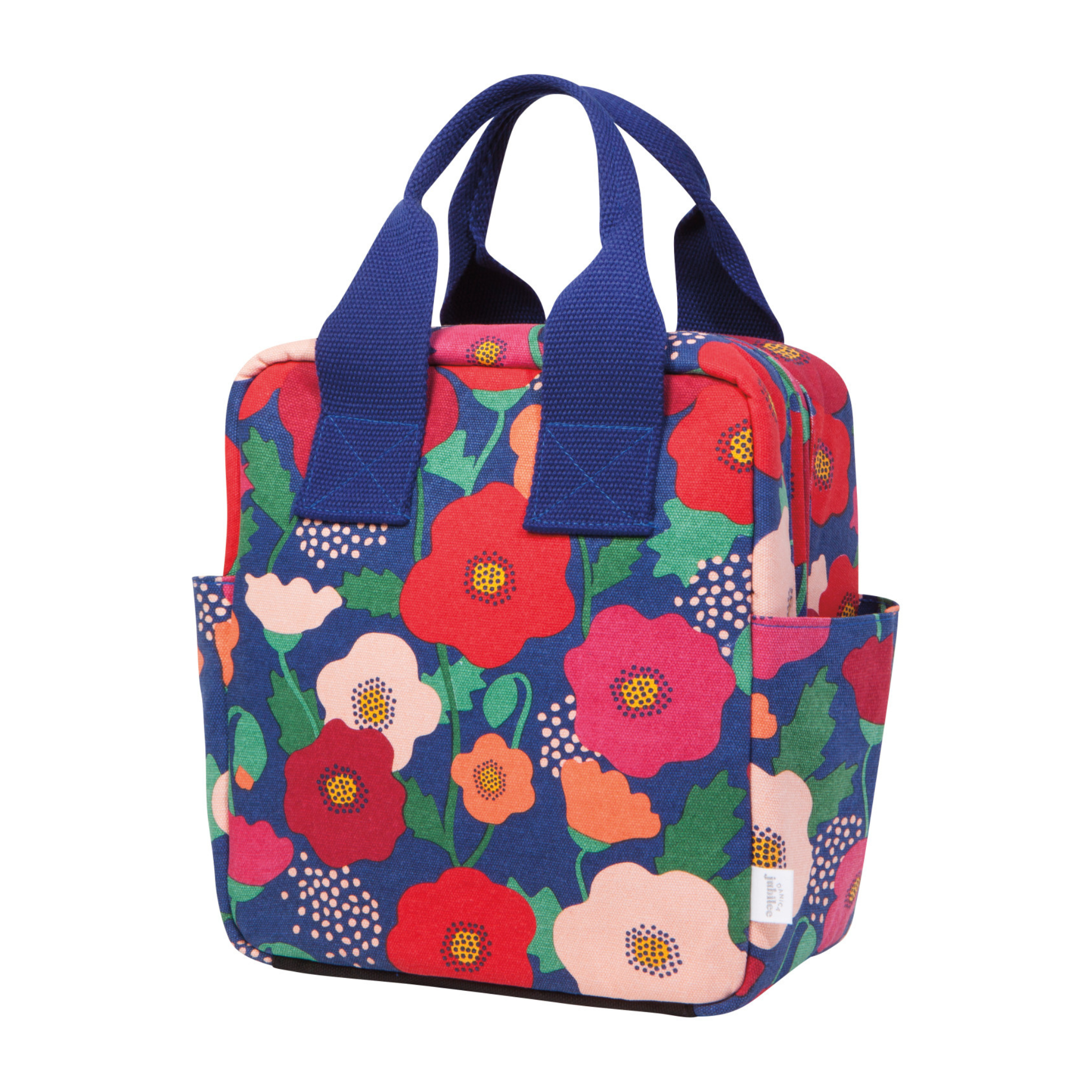 Sac à lunch isolé à motifs floraux colorés - Danica