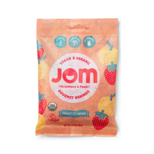 Strawberry and peach candies 100g