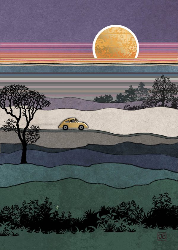 Carte de souhait Paysage