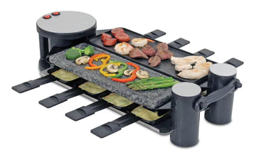 Grill à raclette antiadhésif en granite - Swissmar