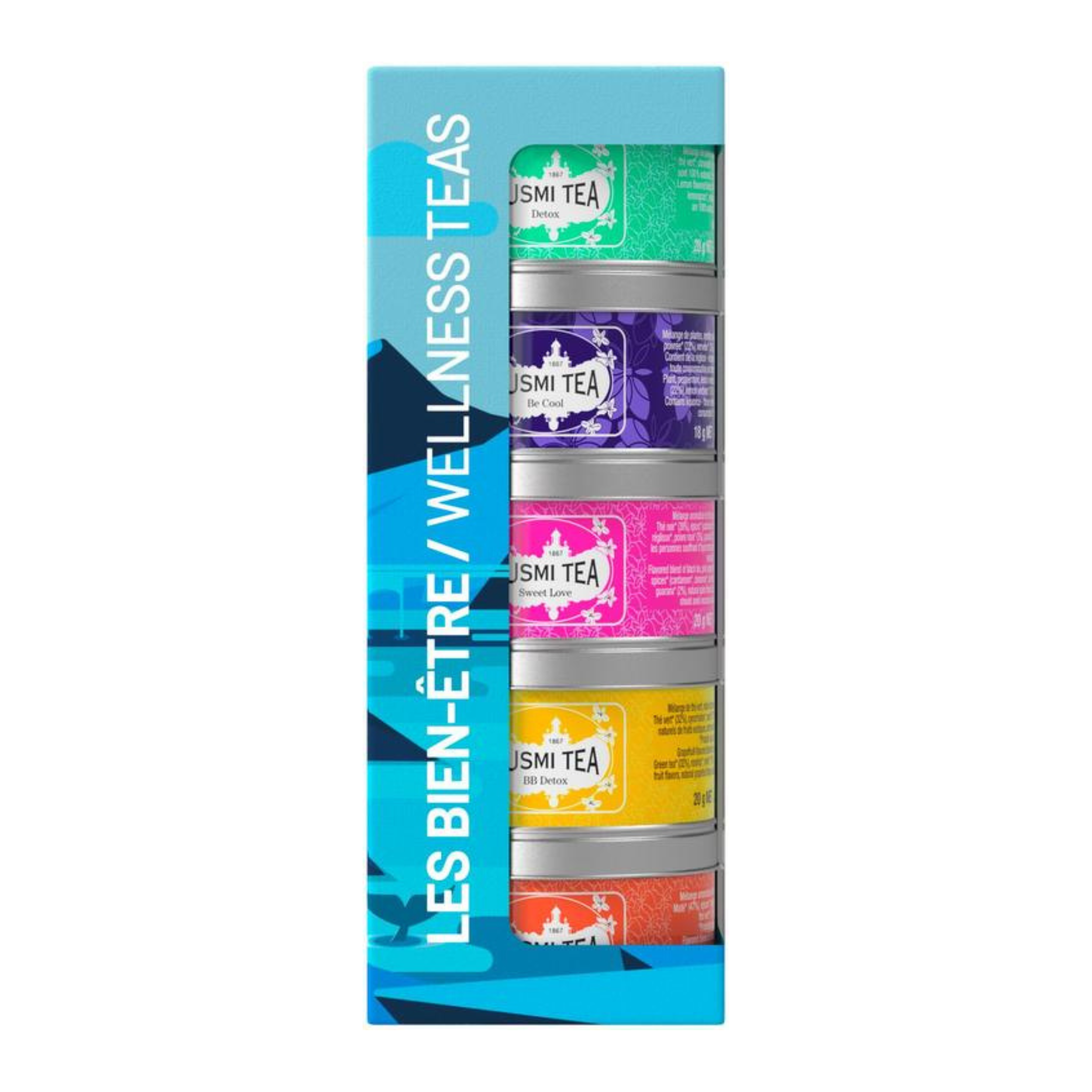 Ensemble de 5 thés Wellness - Kusmi Tea