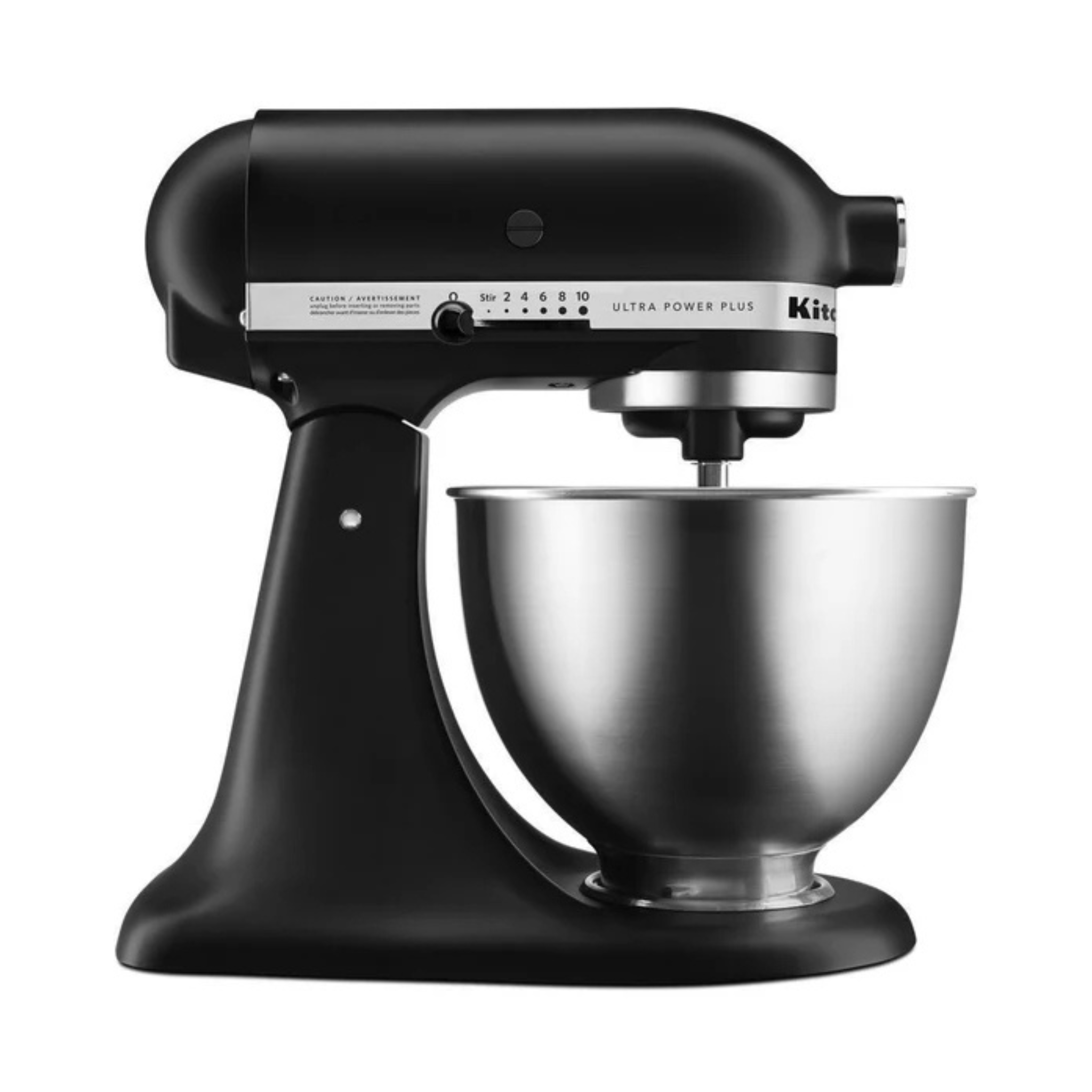 Batteur sur socle Ultra Power Plus 4.5 pintes Noir - KitchenAid