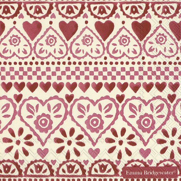 Ensemble de 20 serviettes de table en papier Sampler