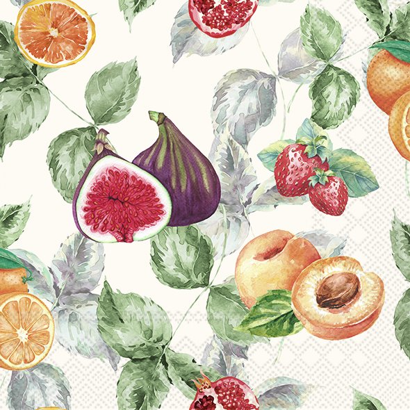 Ensemble de 20 serviettes de table en papier Crème tutu