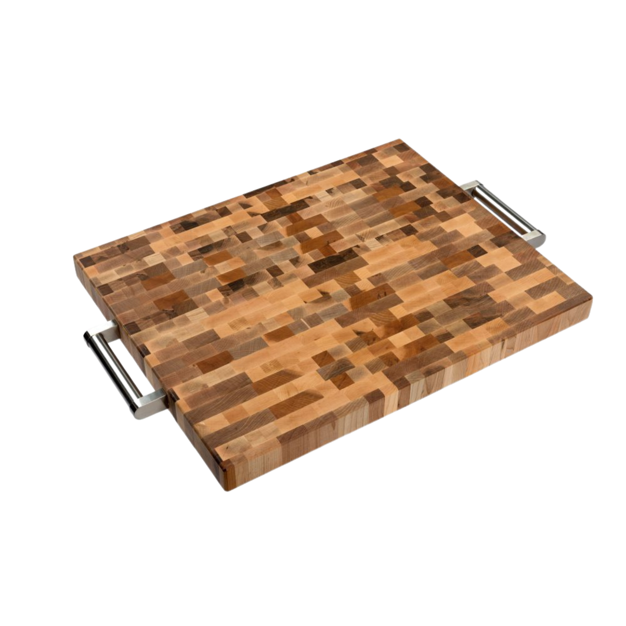 Bloc à dépecer en bois d'érable avec poignées 40 x 50 cm - Labell