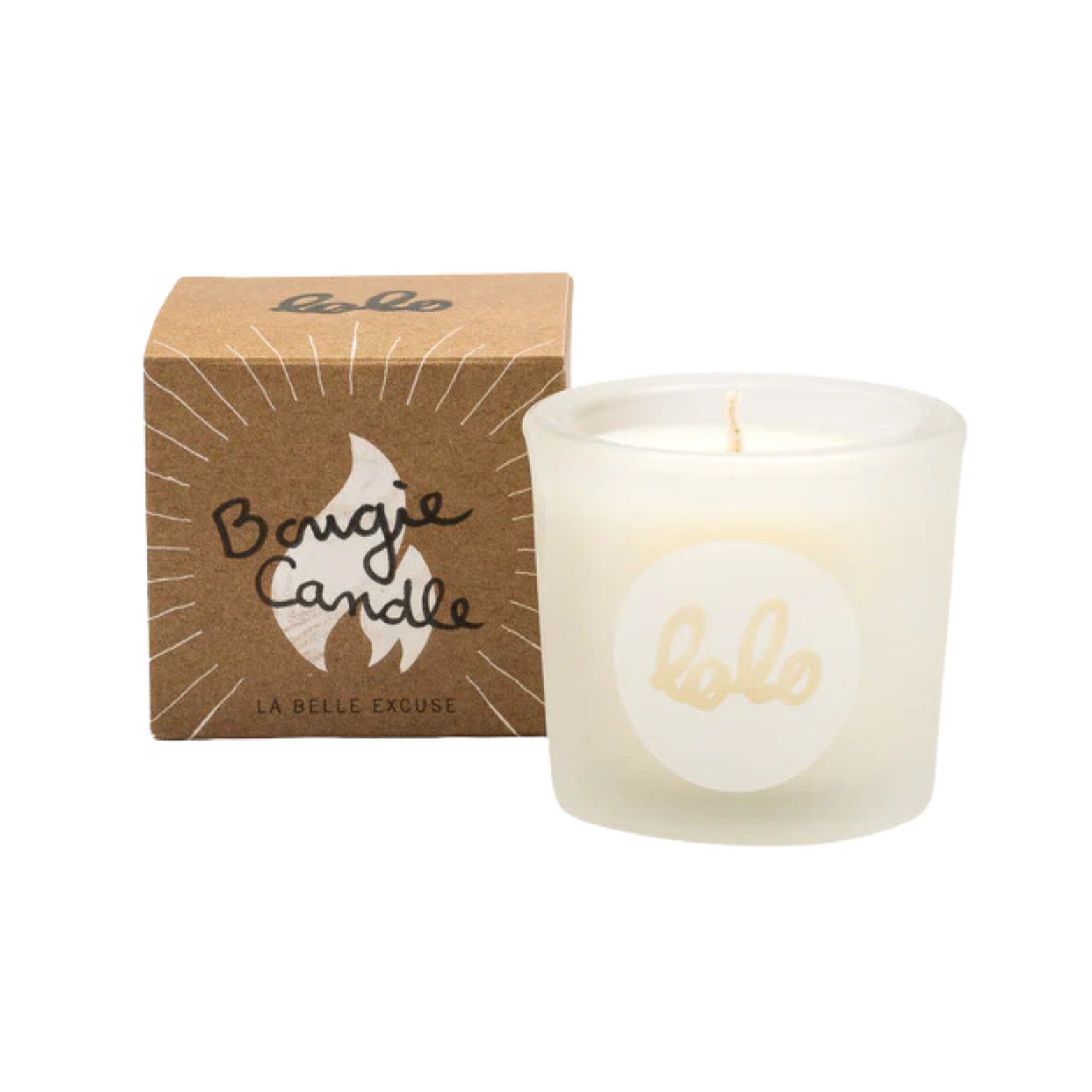 Soy wax candle 2.5 oz - Lolo