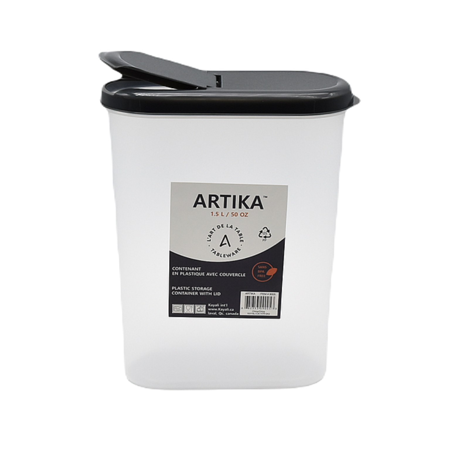 Plastic storage container Various sizes