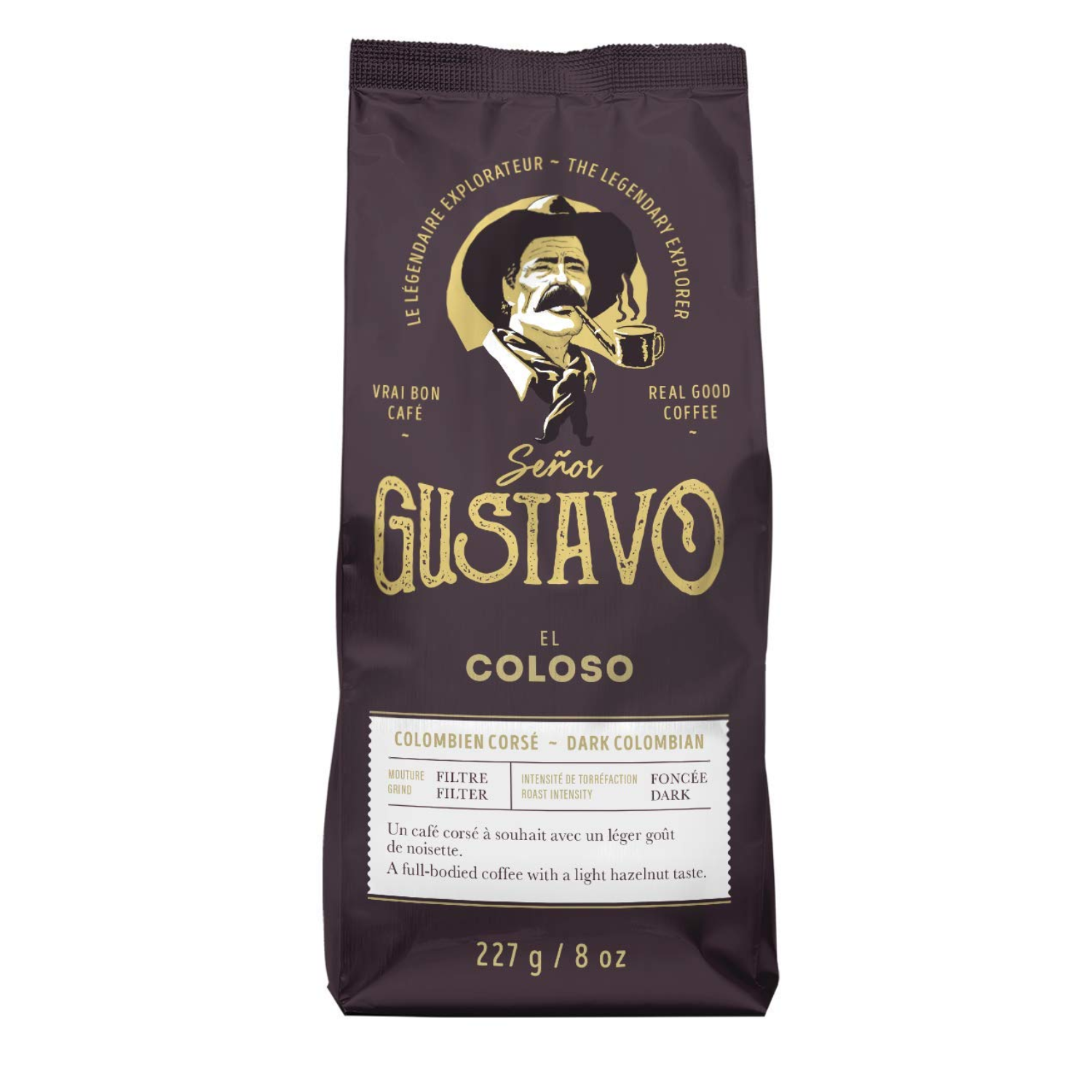 Café filtre El Colsoso 227g - Gustavo