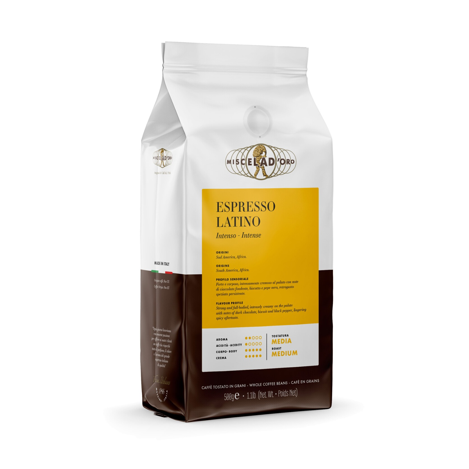 Café en grains Espresso latino 500g