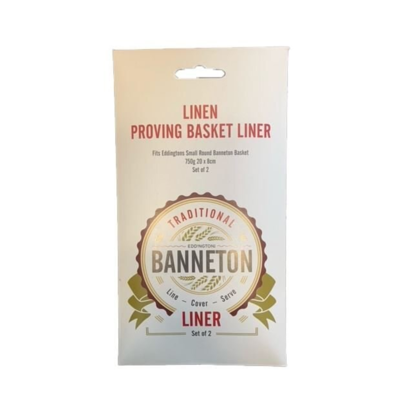 Doublure de panier Banneton 20 x 8cm