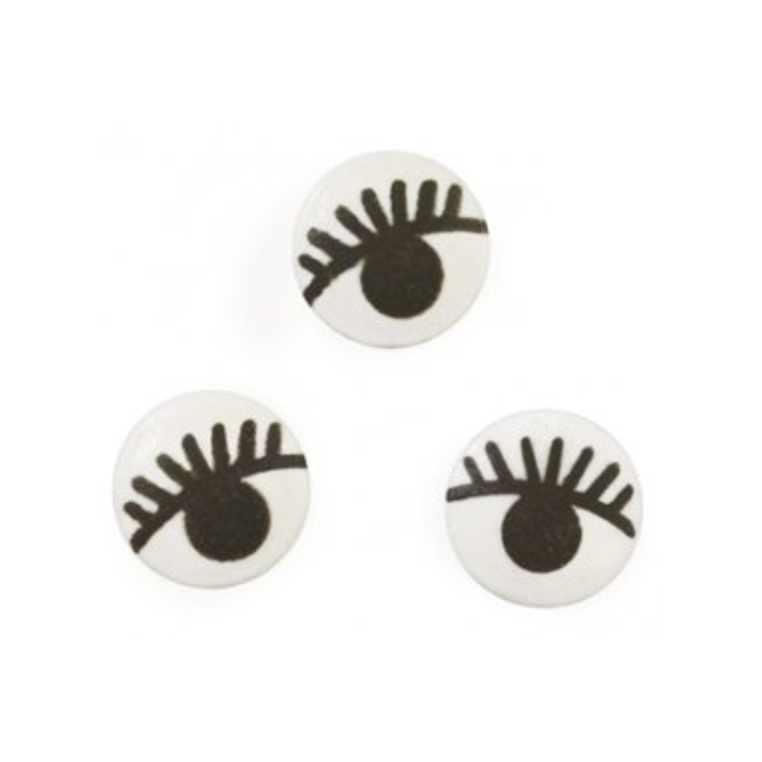 Bonbons en forme de yeux avec cils 25g