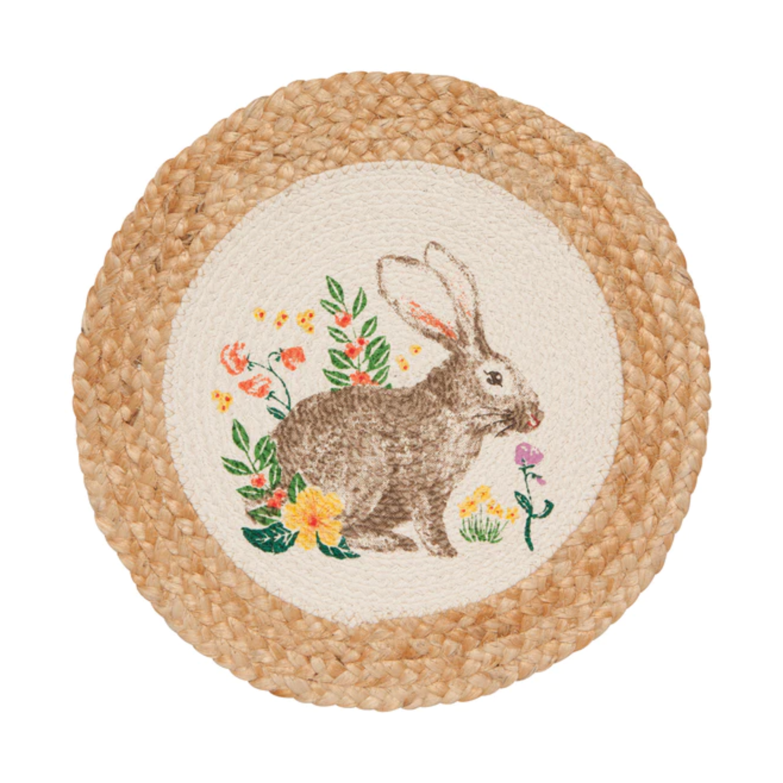 Napperon tressé Lapin de Pâques