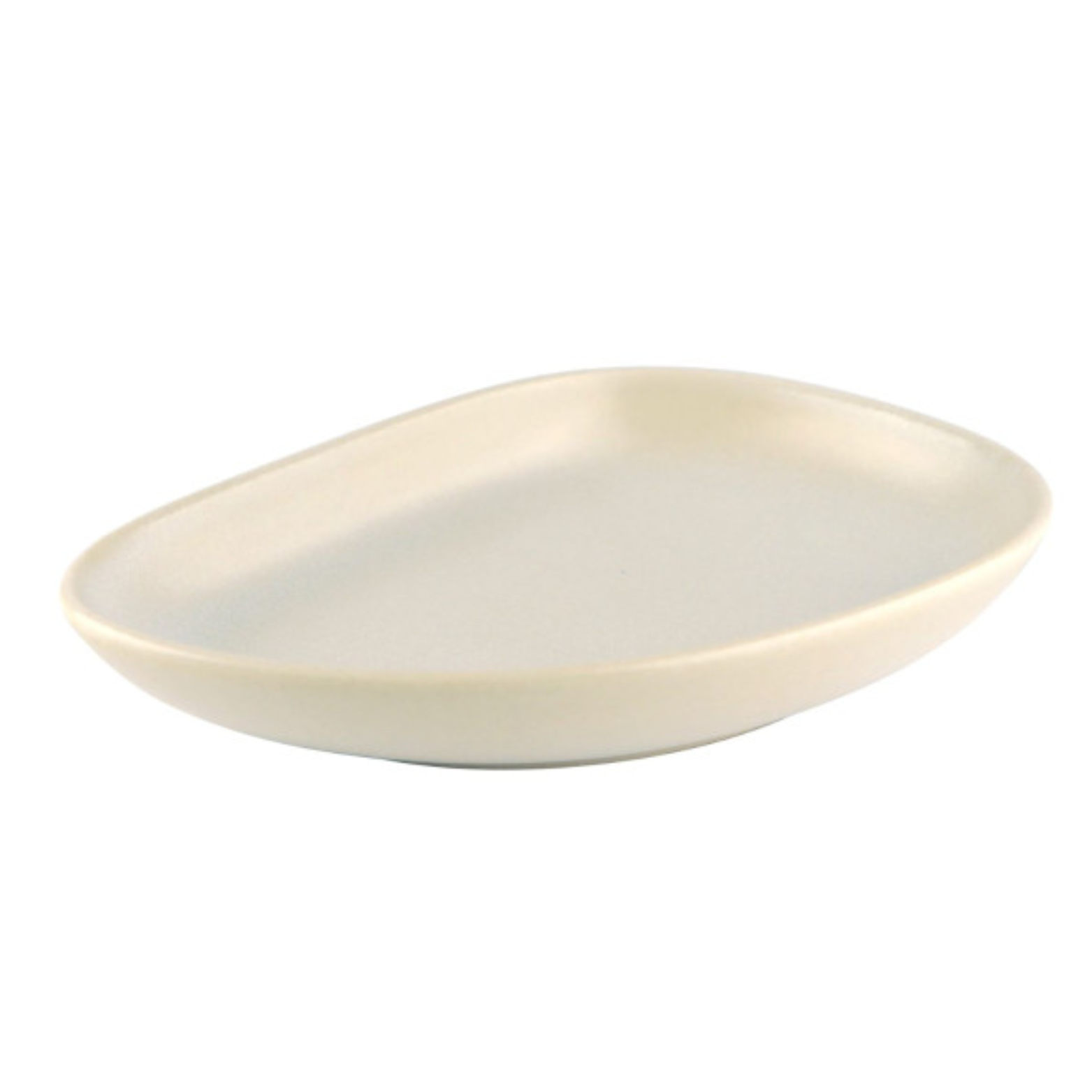 Uno Natura White Dip Plate 14.5 cm
