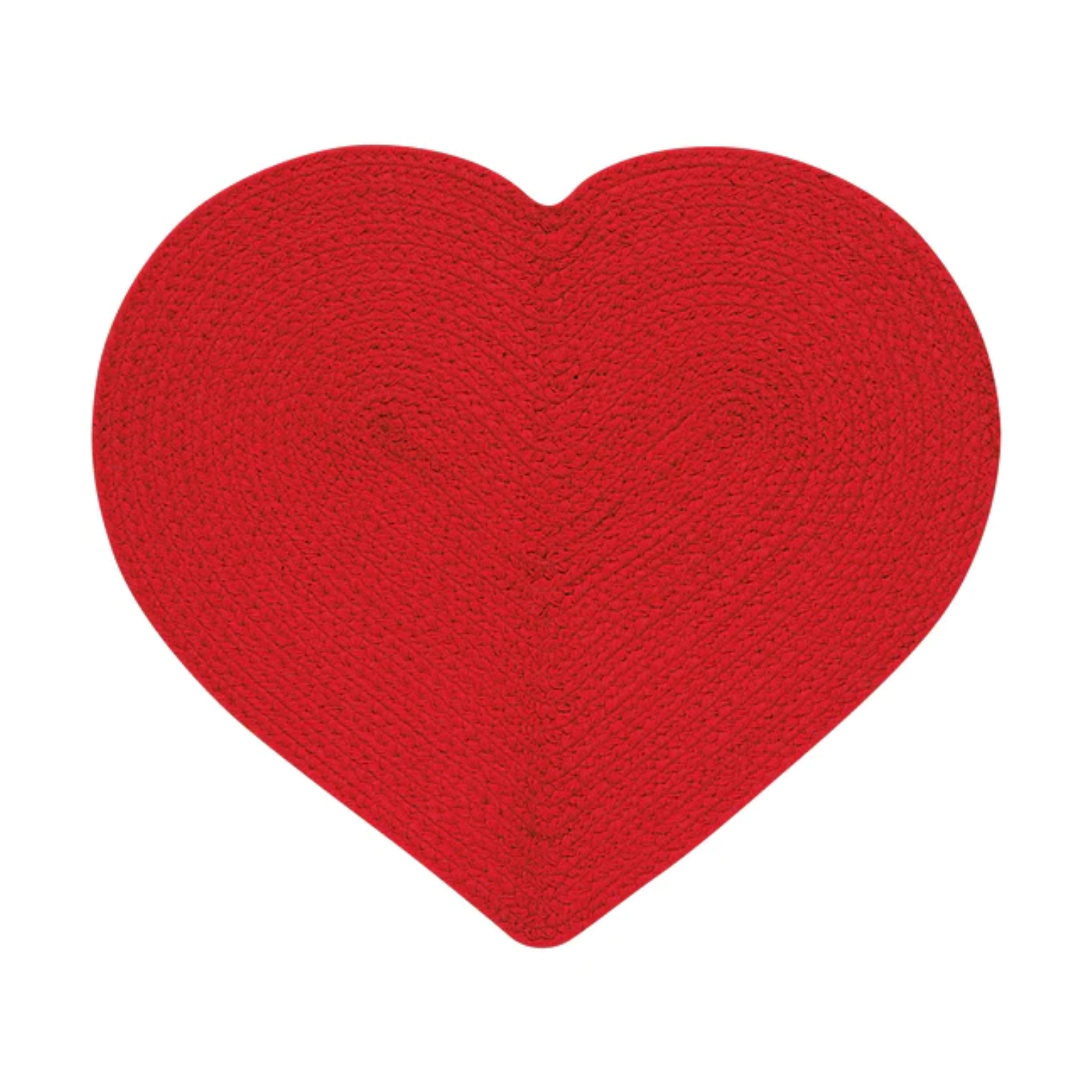 Napperon en forme de cœur Rouge