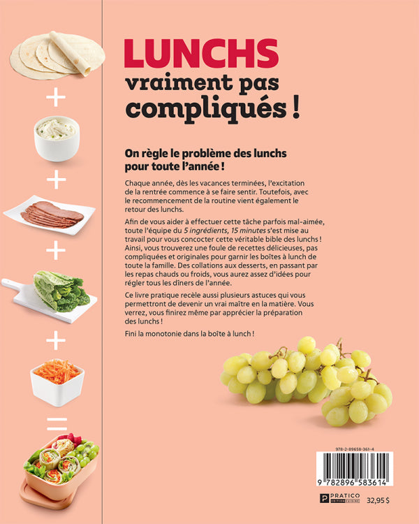 Lunchs vraiment pas compliqués !