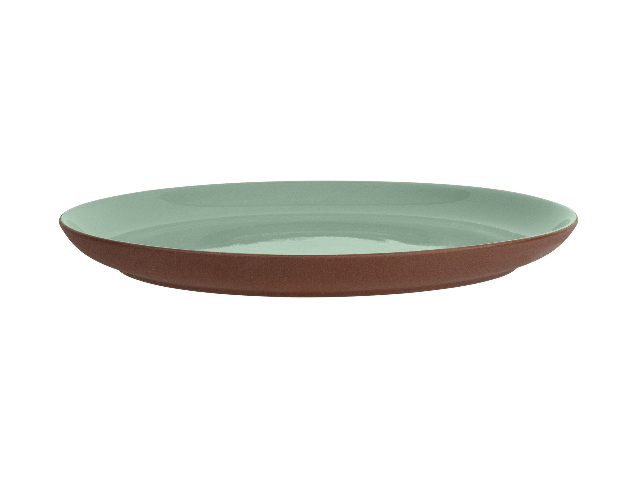 Sienna Earth and Teal Dinner Plate 26cm - Maxwell &amp; Williams