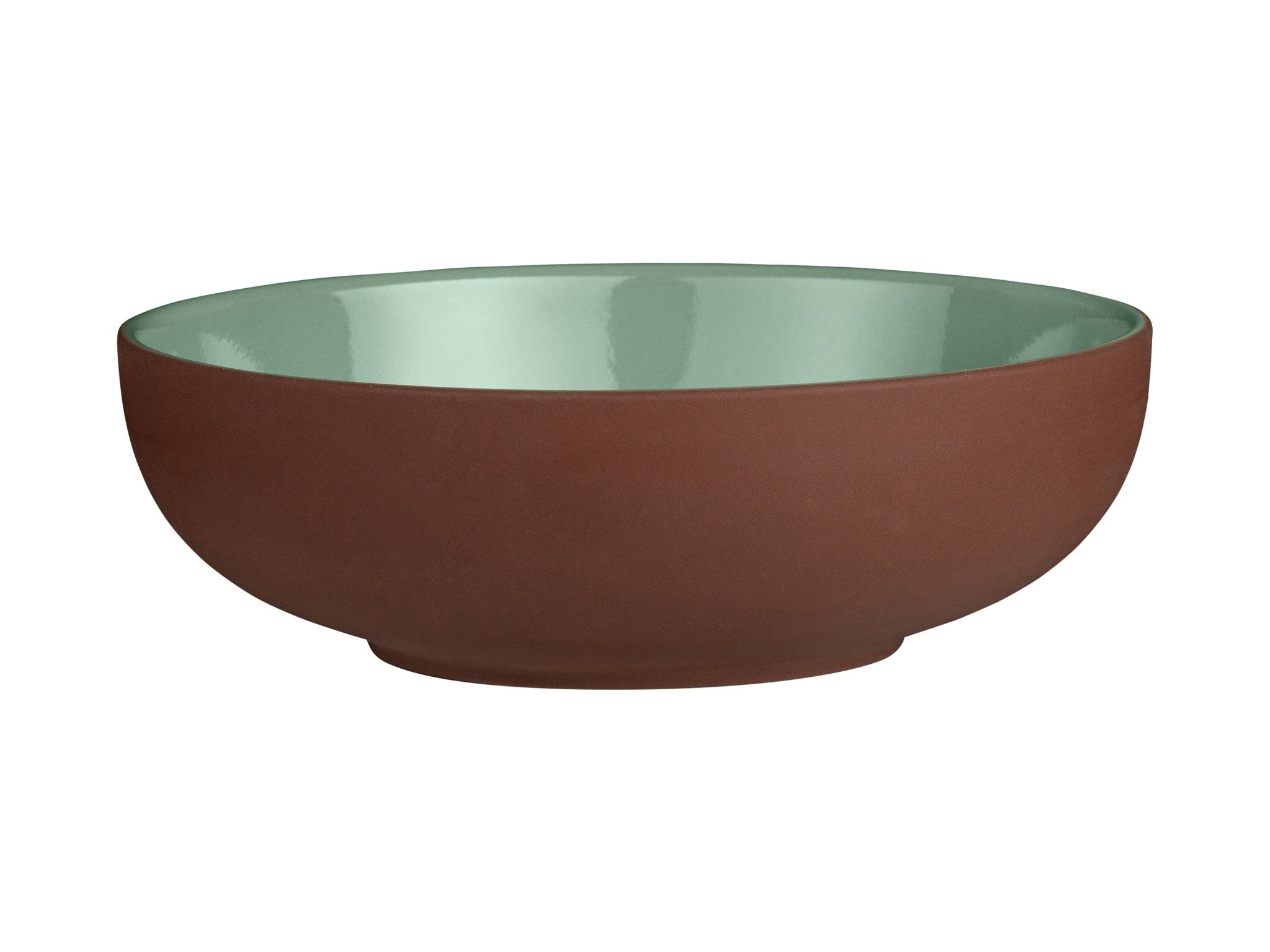 Sienna Earth and Teal Soup Bowl 18cm - Maxwell &amp; Williams
