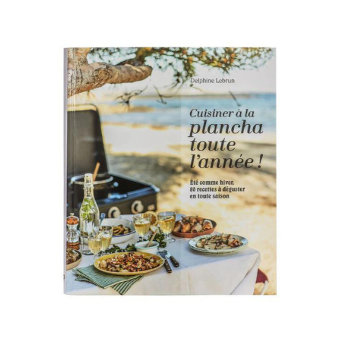 Livre La Plancha toute l'année - Delphine Lebrun