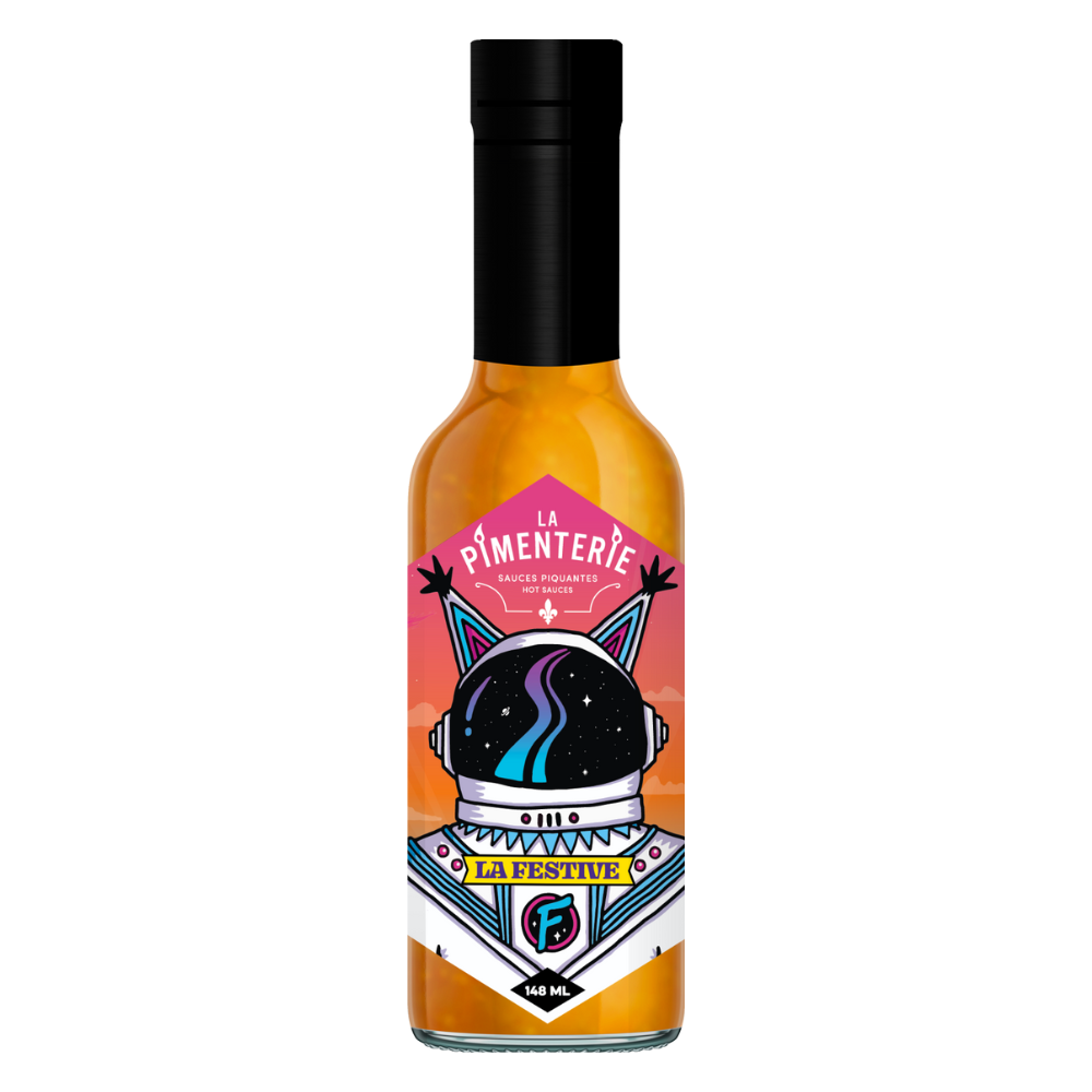 Sauce piquante La festive 148 ml - La Pimenterie