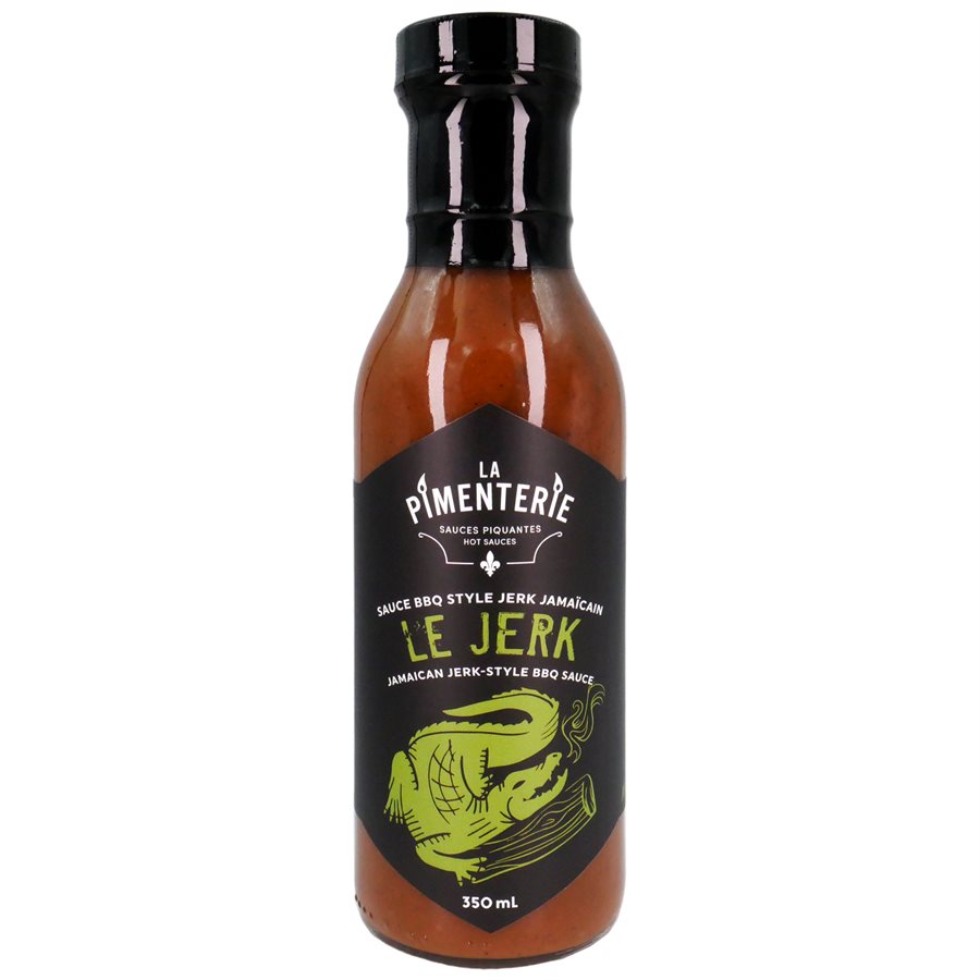 Sauce BBQ style Jerk Jamaïcain 350 ml - La Pimenterie