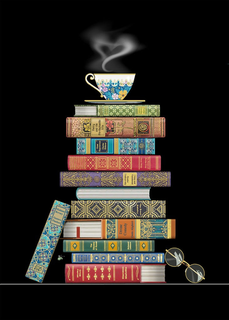 Carte de souhait Livres