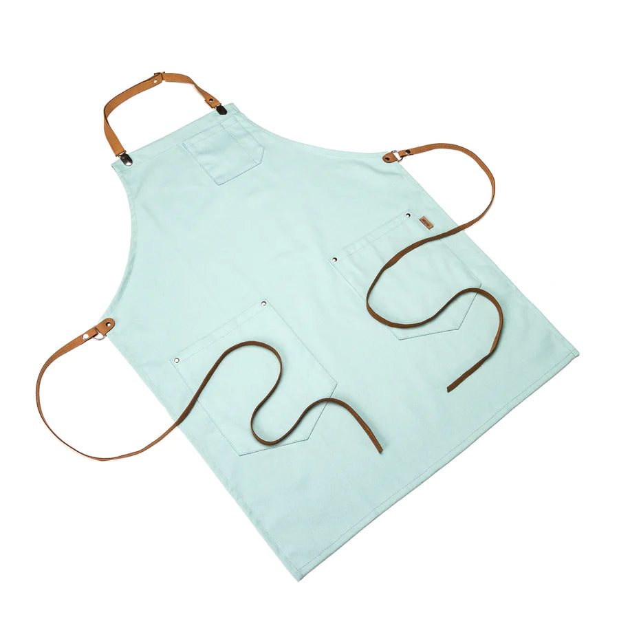 Patrizio Acqua Apron - Maison Milan 