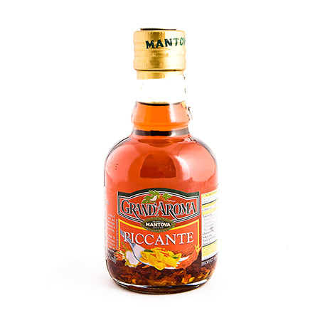 Huile d'olive infusée aux piments 250ml - Grand' Aroma