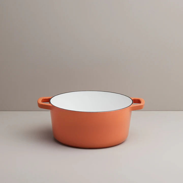 Terracotta Enameled Cast Iron Casserole 3.5L - KANA