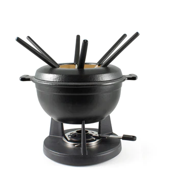 Ensemble à fondue Lucerne Noir mat- Swissmar