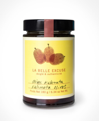 Kalamata Olives 180gc - La Belle Excuse