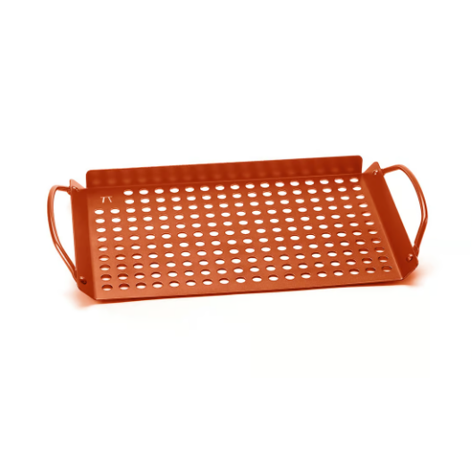 Grille de cuisson antiadhésive en cuivre avec 2 poignées 7 x 11po