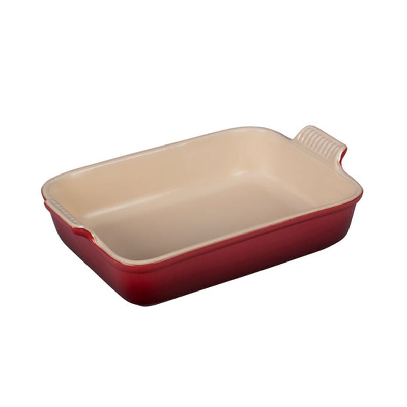 Plat de cuisson rectangulaire Heritage Cerise 4.7 L - Le Creuset
