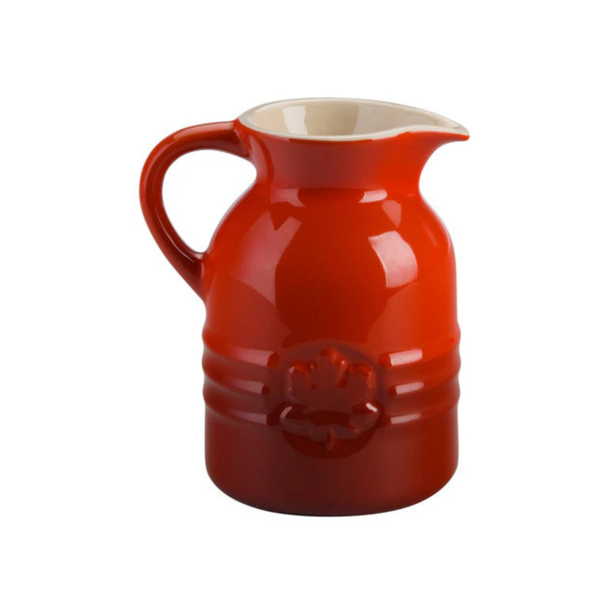 Le Creuset 8oz Cherry Stoneware Syrup Pot