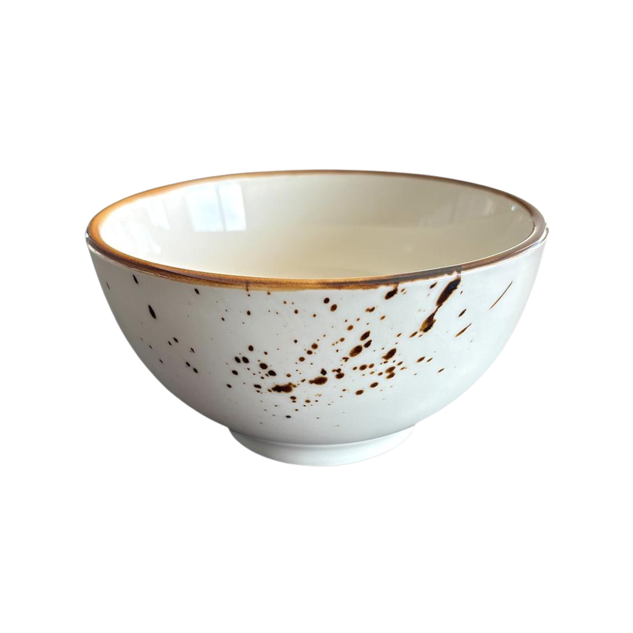 Terra 5" White Rice Bowl