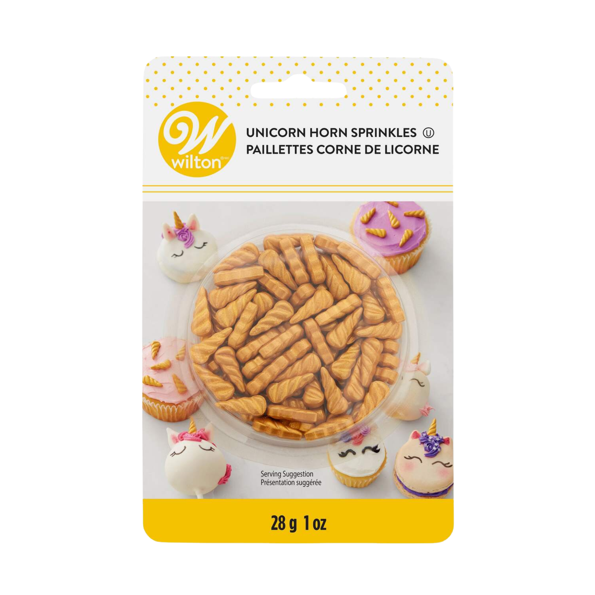 Décorations comestibles licorne 28 g - Wilton