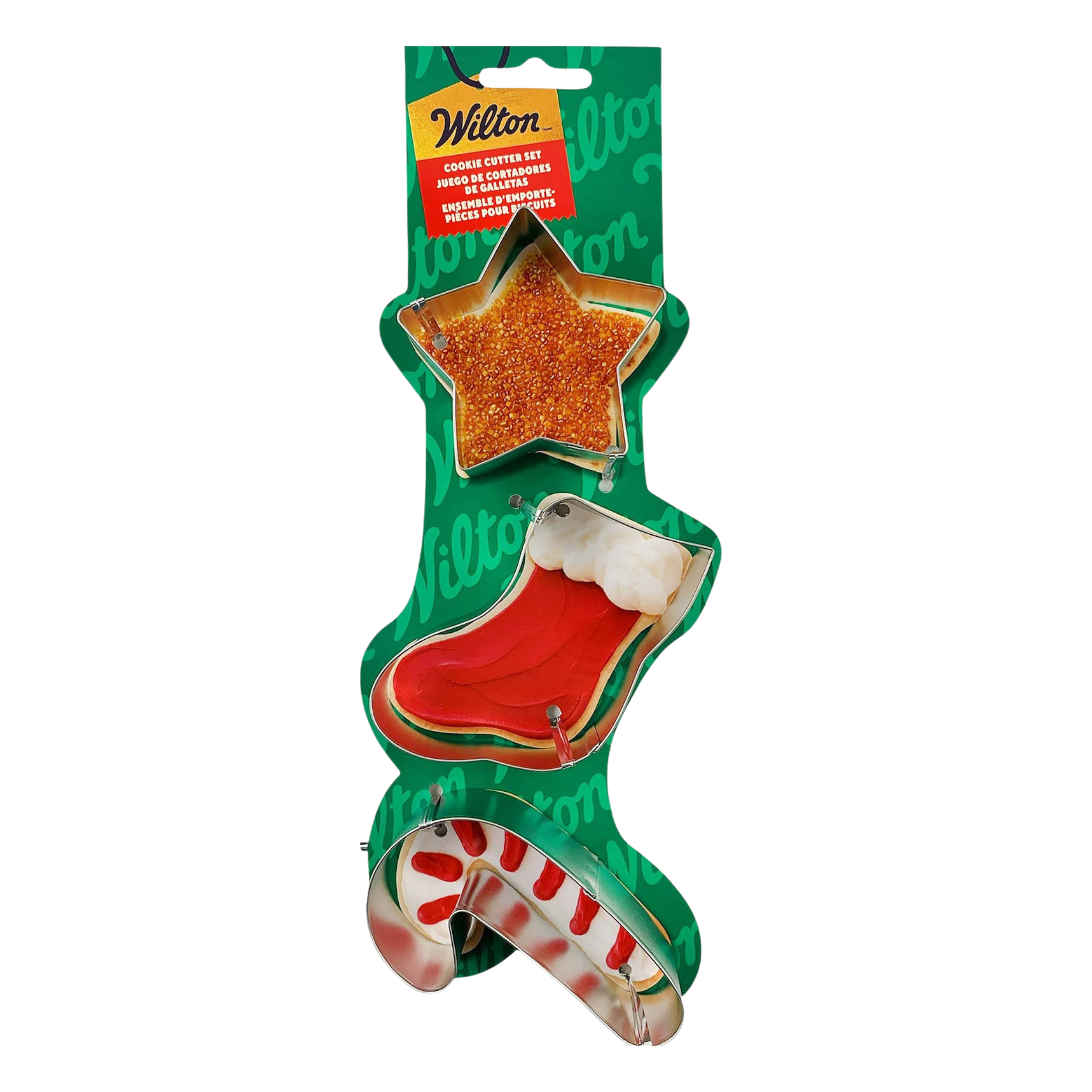 Ensemble de 4 emporte-pièces pour biscuits de Noël traditionnels - Wilton