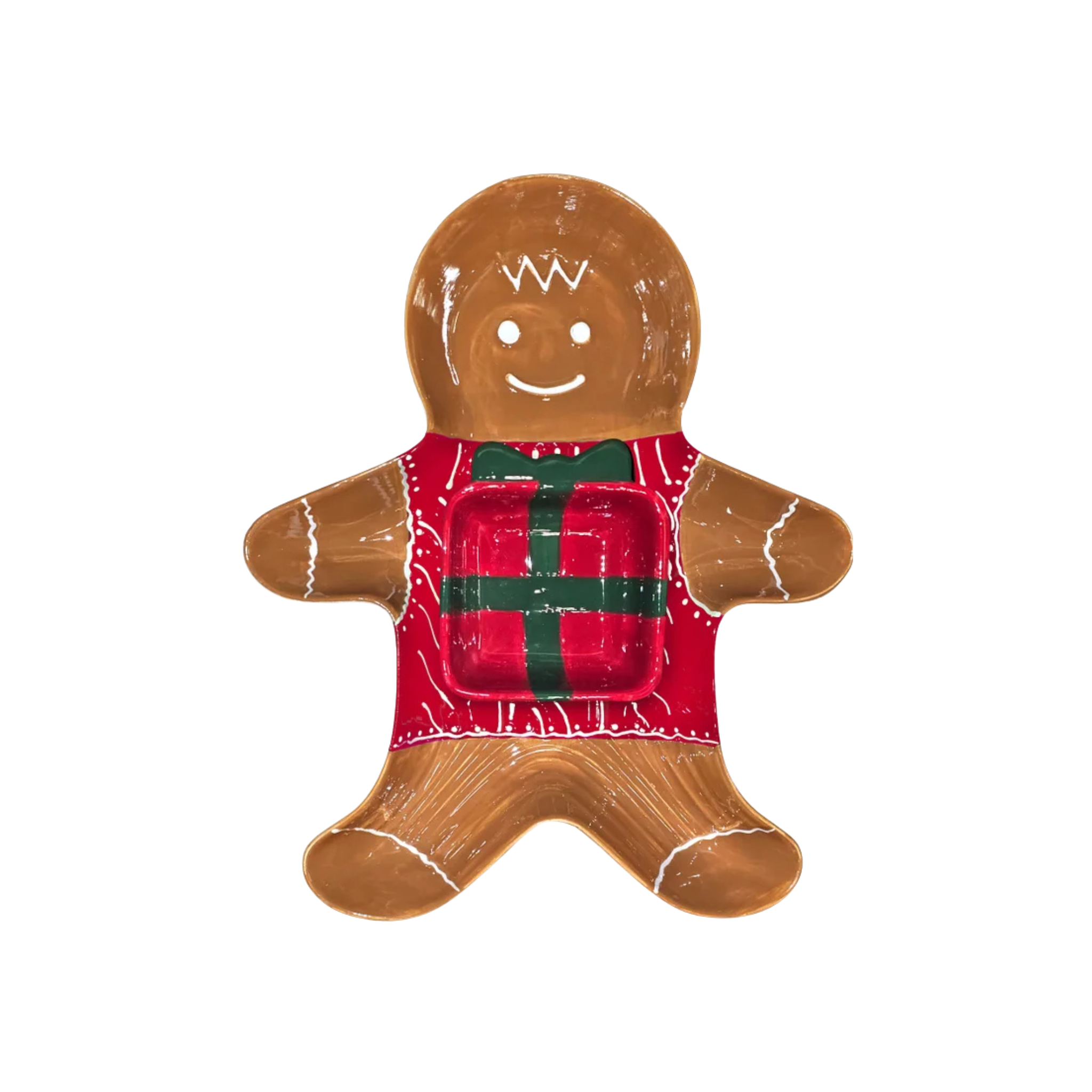 Plateau à trempette et service pain d'épice