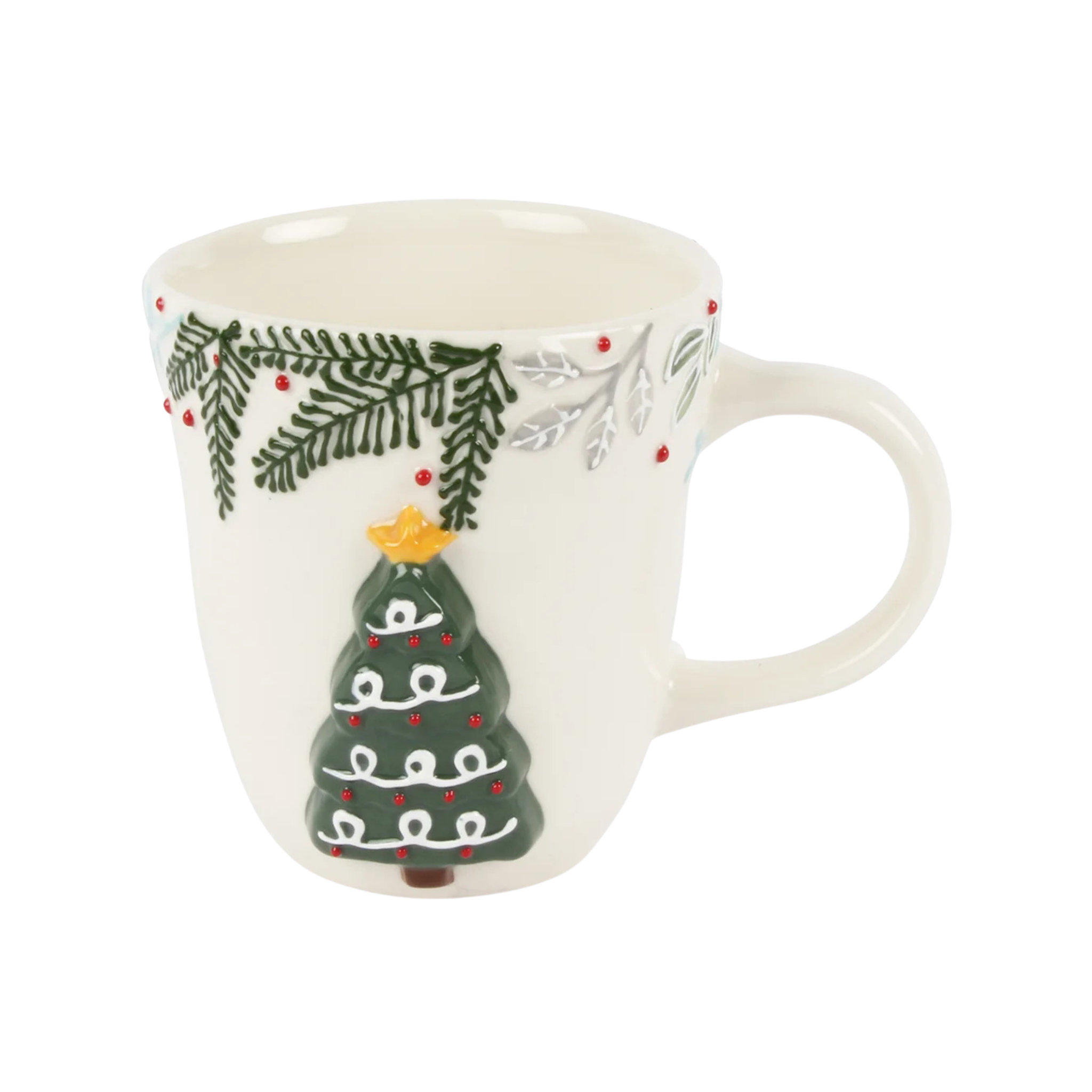 Ho Ho Ho Ceramic Tree Mug 350ml