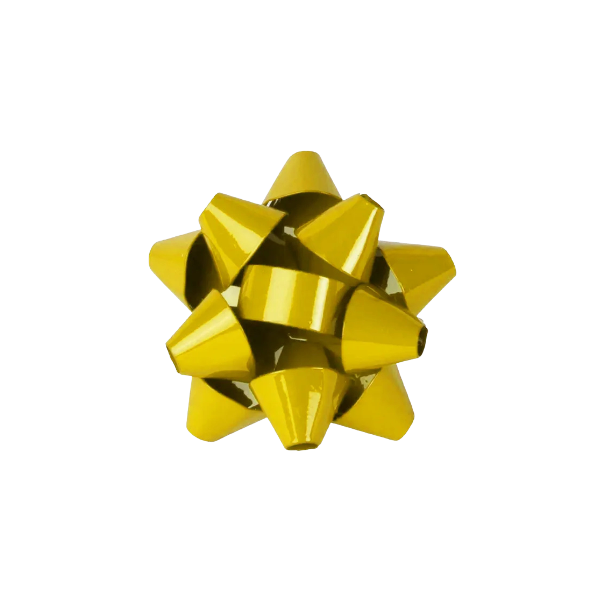 Ensemble de 4 anneaux de serviette en forme de nœud en ruban or