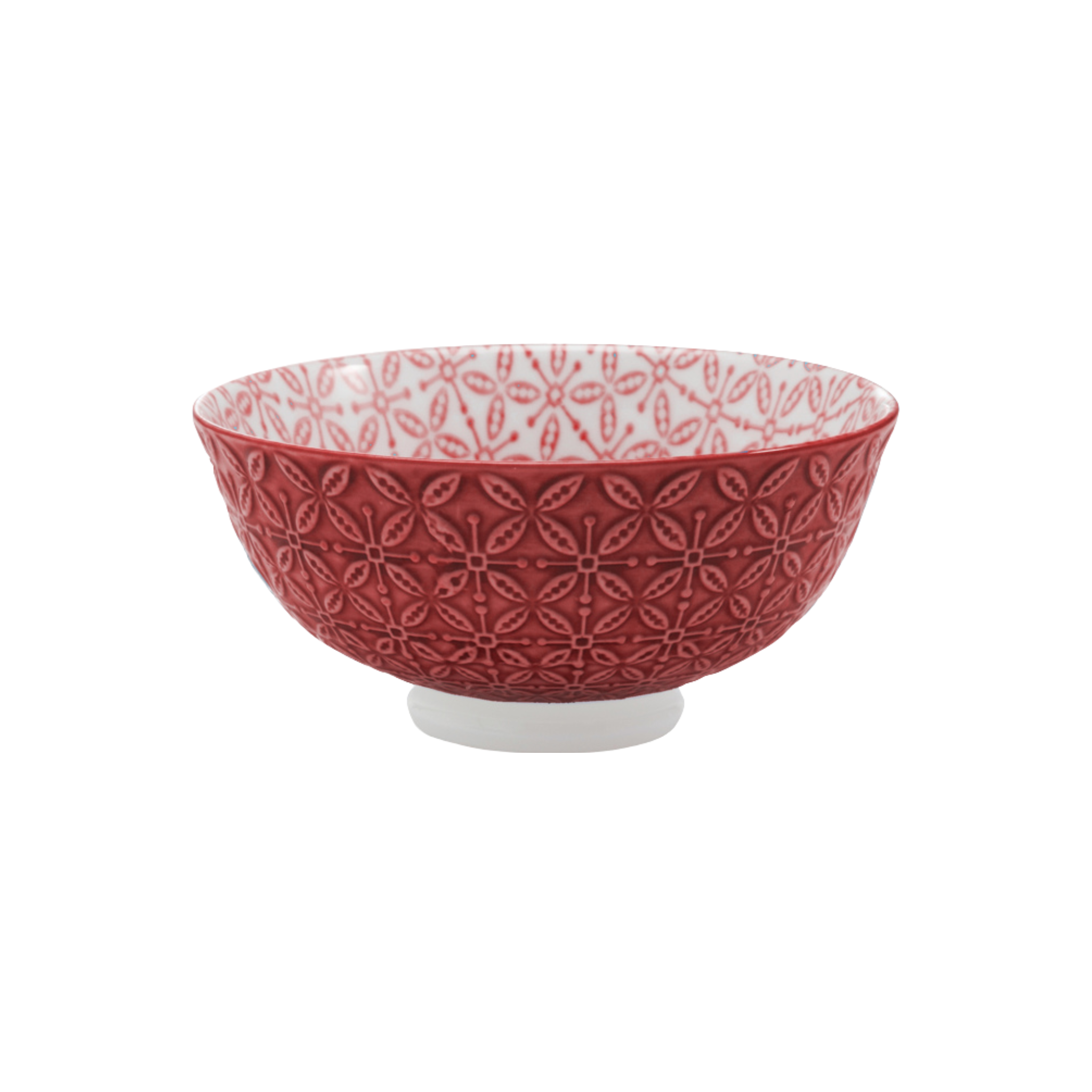 Bol sur pied Aster rouge 12 cm - BIA